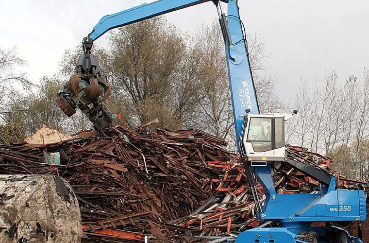 Перевантажувач Terex Fuchs MHL350